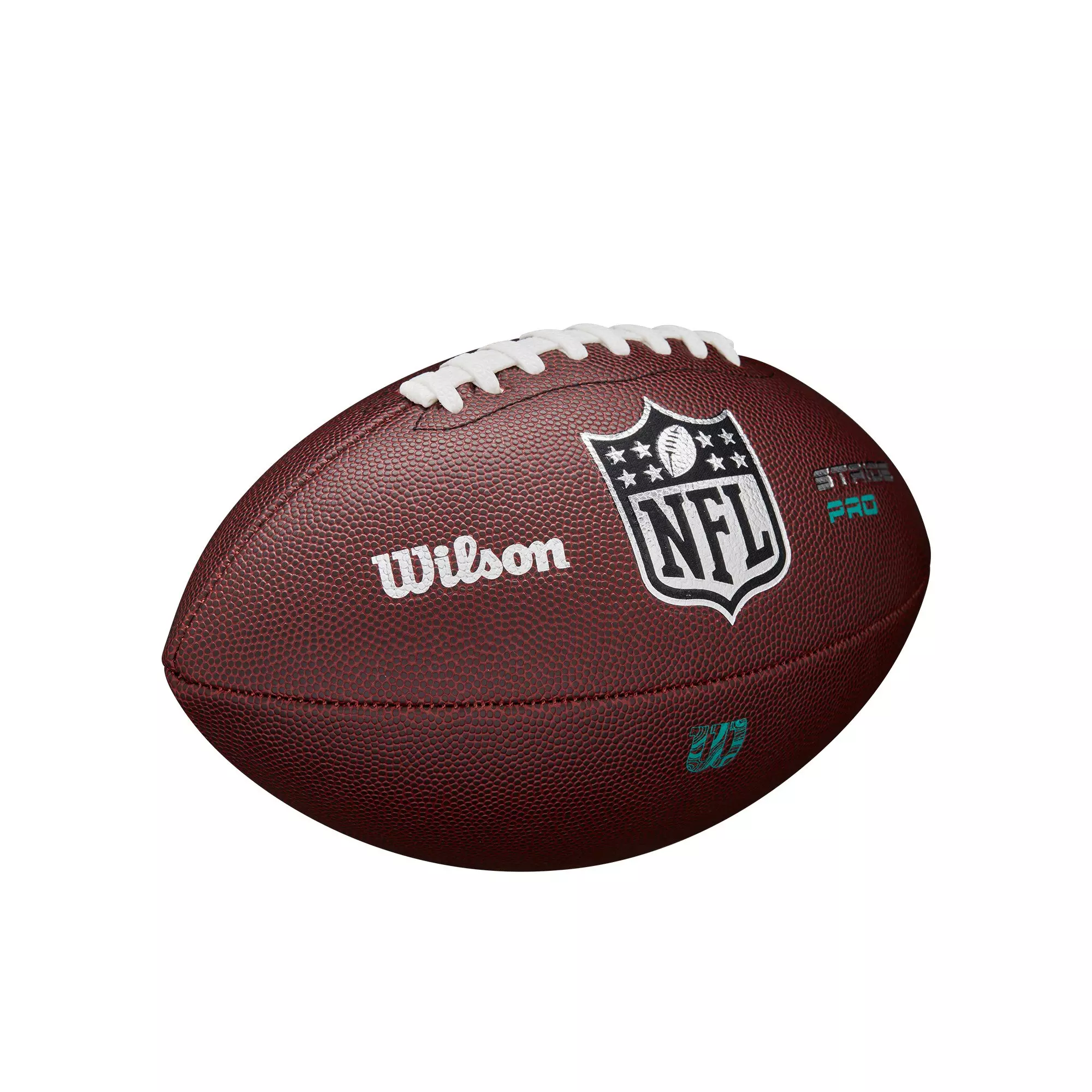 Wilson Kids' NFL Stride Pro Gen Eco Junior Football-Brown - BROWN