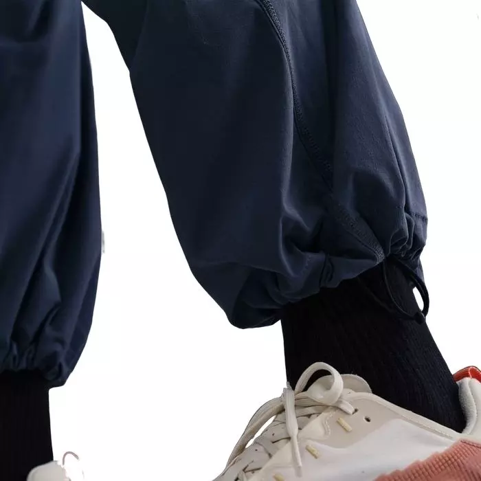 Nike Men's Tech Dri-FIT Woven Color-Block Oversized Pants - BLUE/BROWN