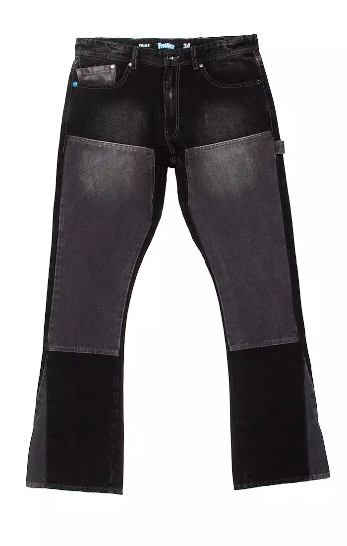 Frostiez Men's Noir Carpenter Pant - Black - BLACK