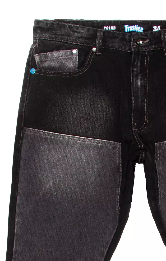 Frostiez Men's Noir Carpenter Pant - Black - BLACK