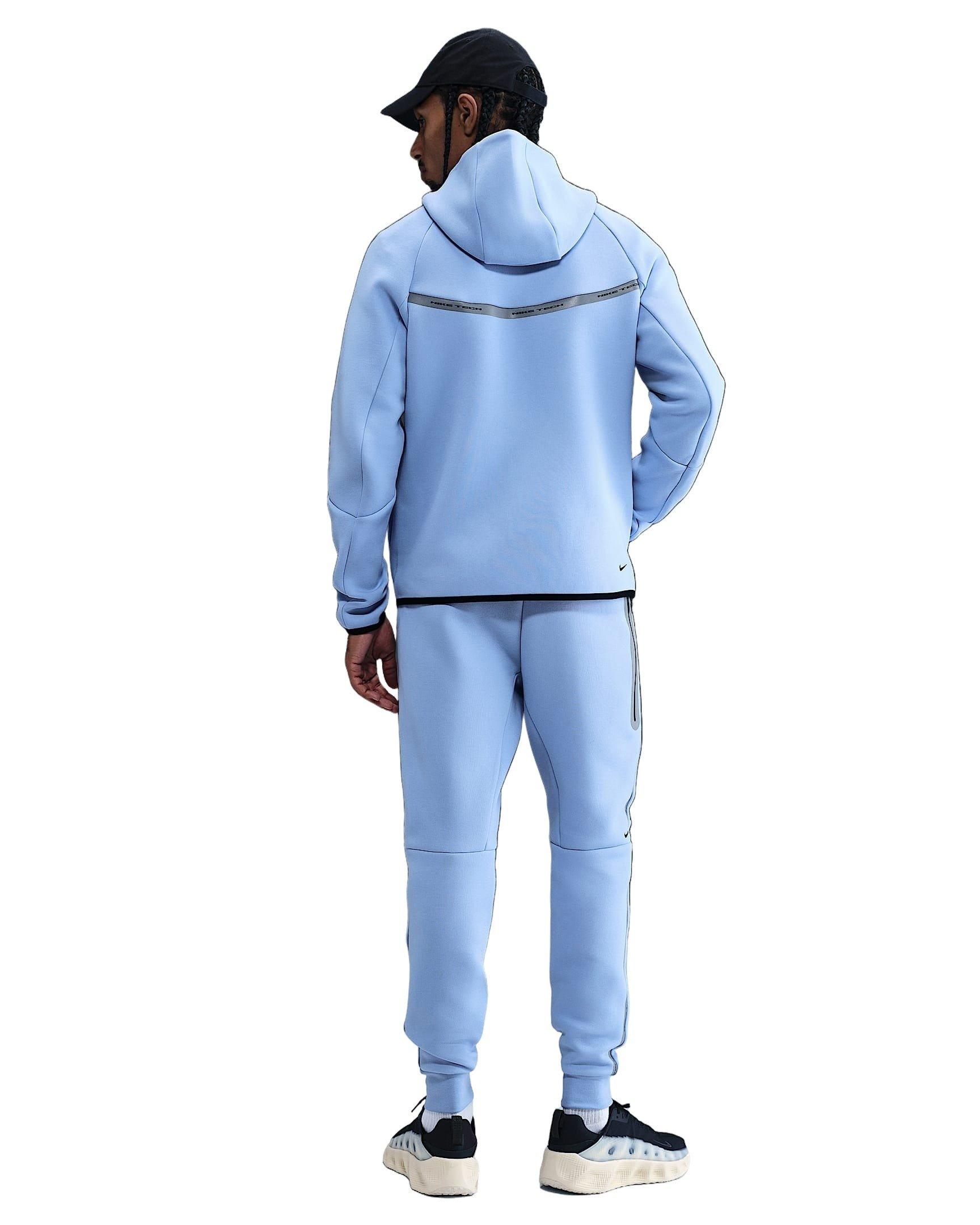 Nike Men's Tech Fleece Joggers with Reflective Accents - BLUE Thumbnail View 2