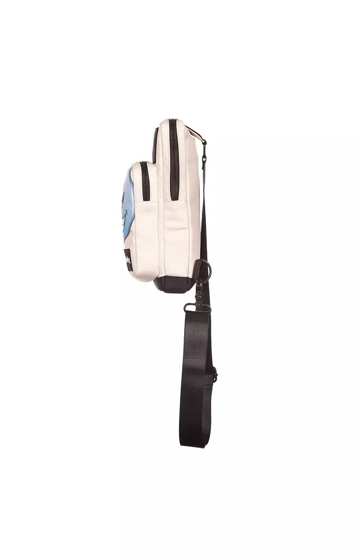 Frostiez Exotics Cross Body Bag - White - WHITE