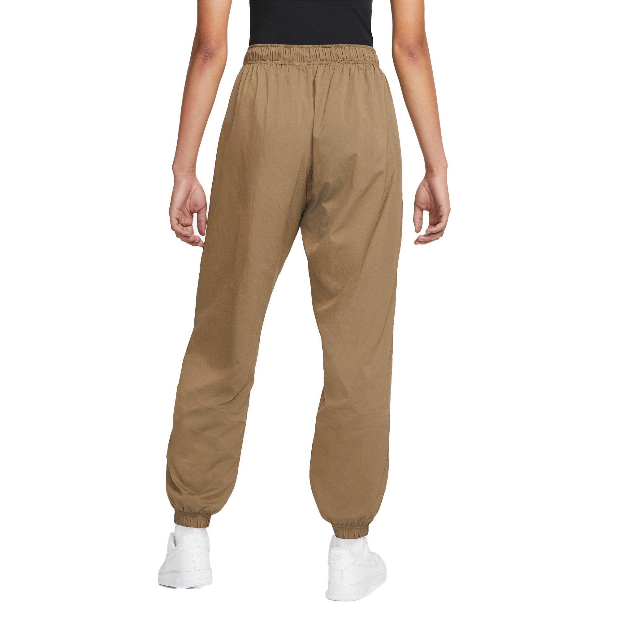 Nike Women's Sportswear Oversized Woven Joggers - BROWN Thumbnail View 2