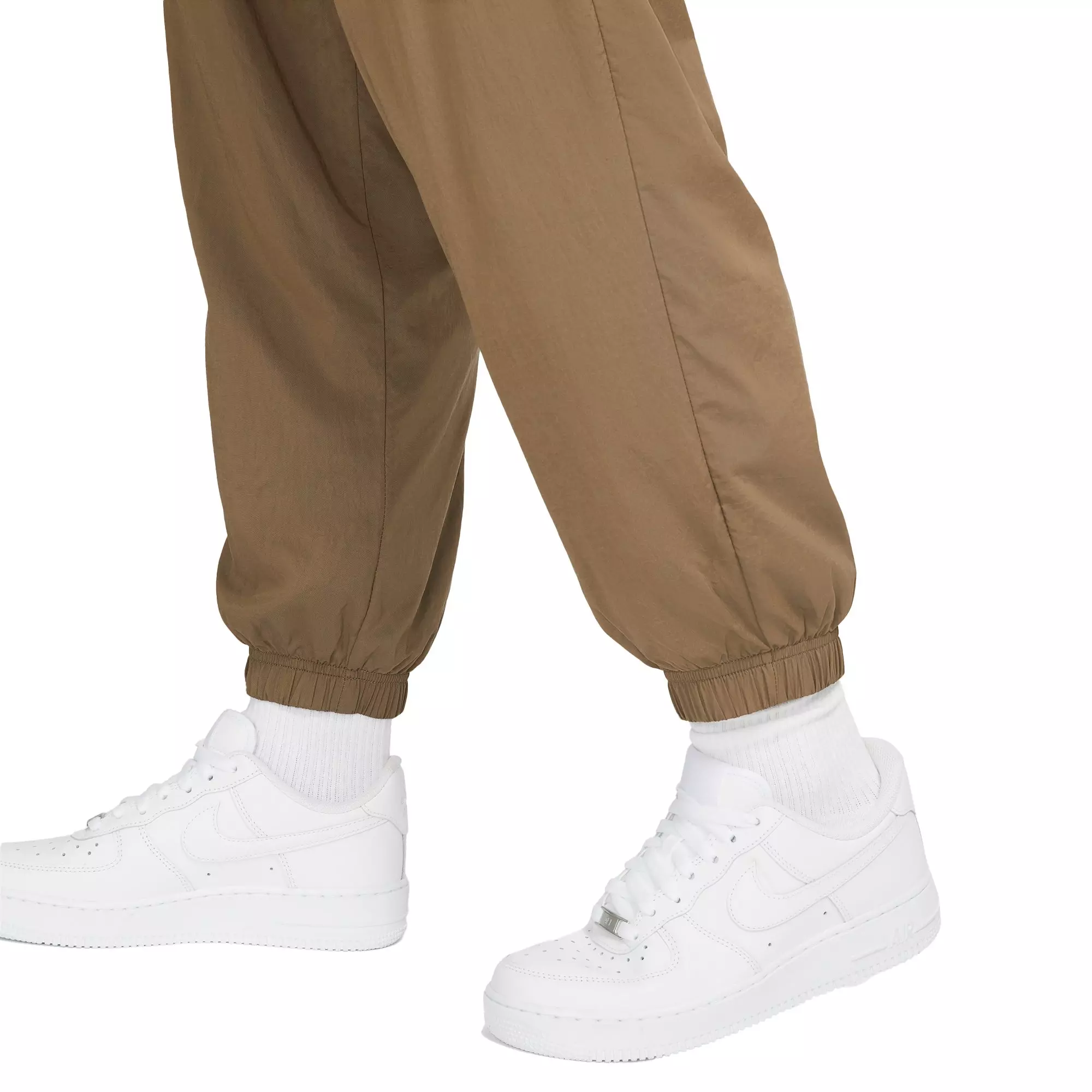 Nike Women's Sportswear Oversized Woven Joggers - BROWN