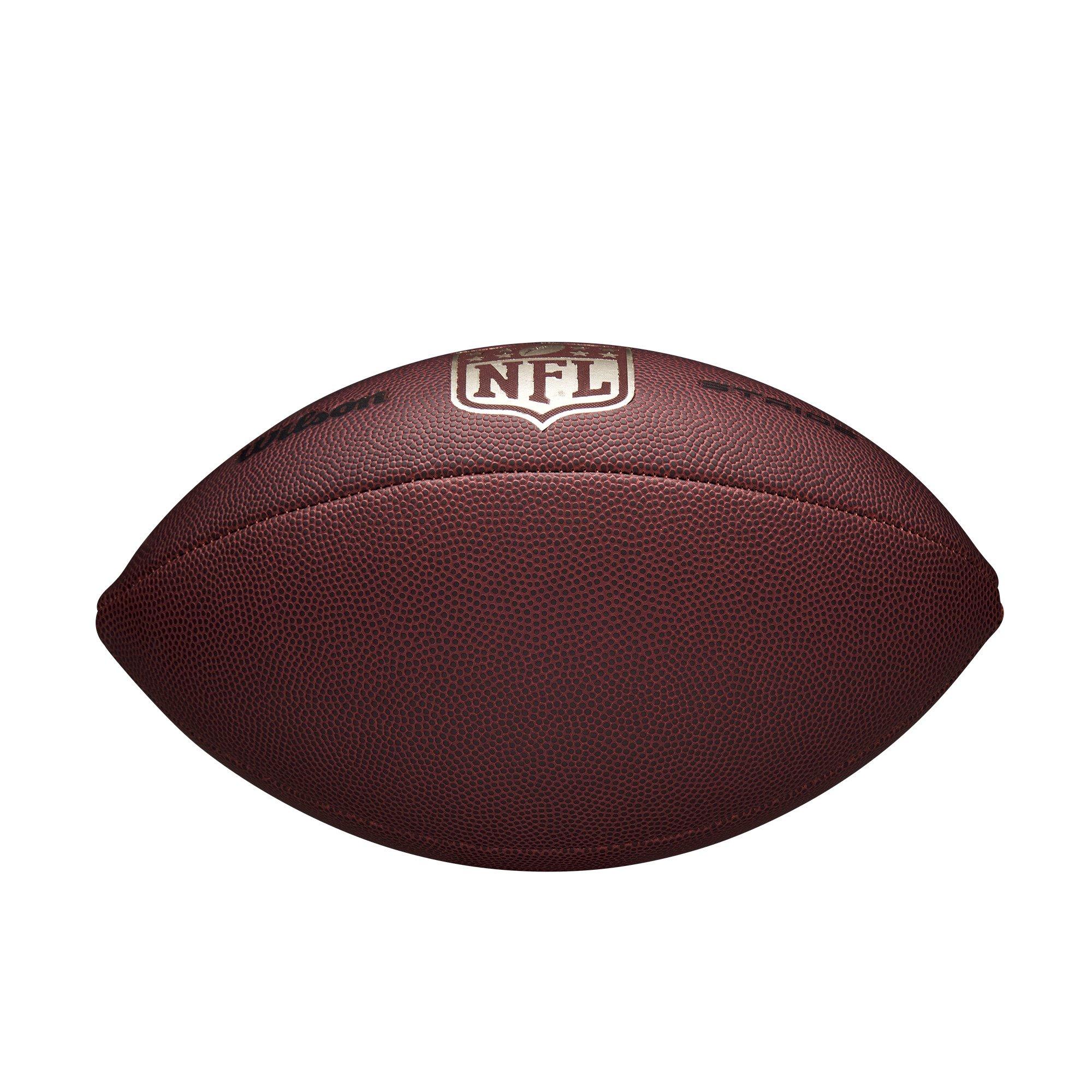 Wilson Kids' NFL Stride Junior Football-Brown