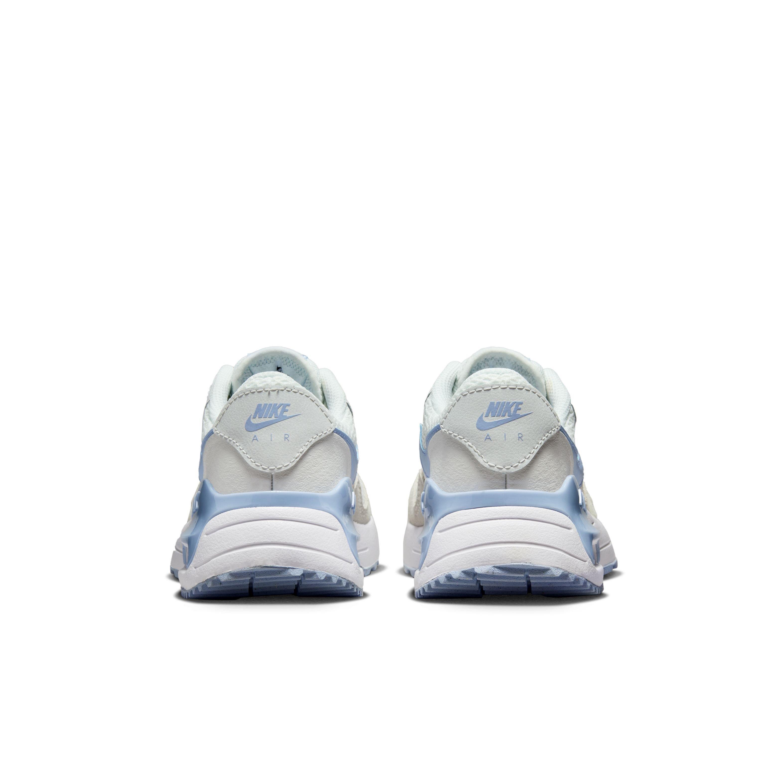Nike Air Max SYSTM Grade School Girls' "Summit White/Cobalt Bliss/White" Shoe