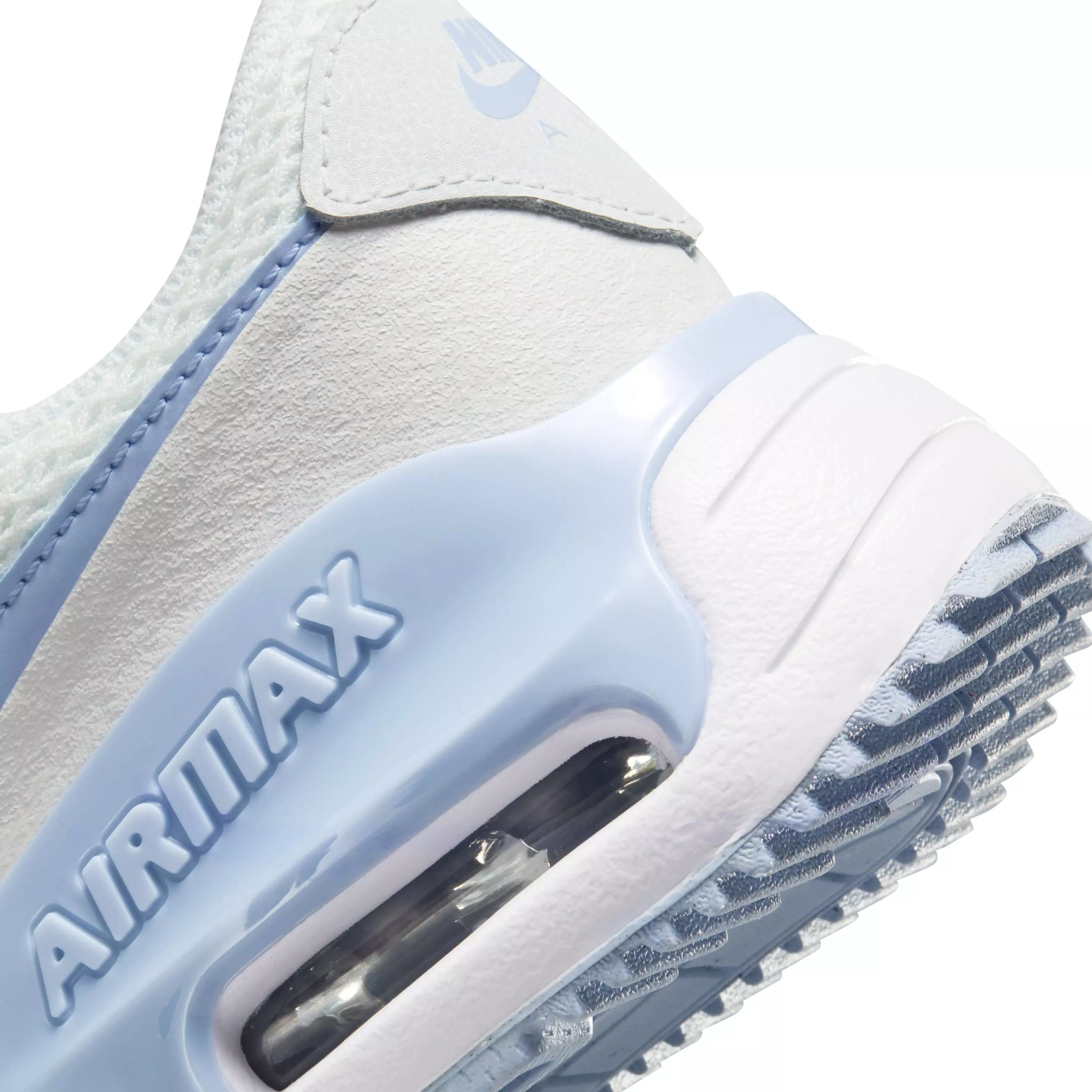 Nike Air Max SYSTM "Summit White/Cobalt Bliss/White" Grade School Girls' Shoe - WHITE/COBALT/WHITE