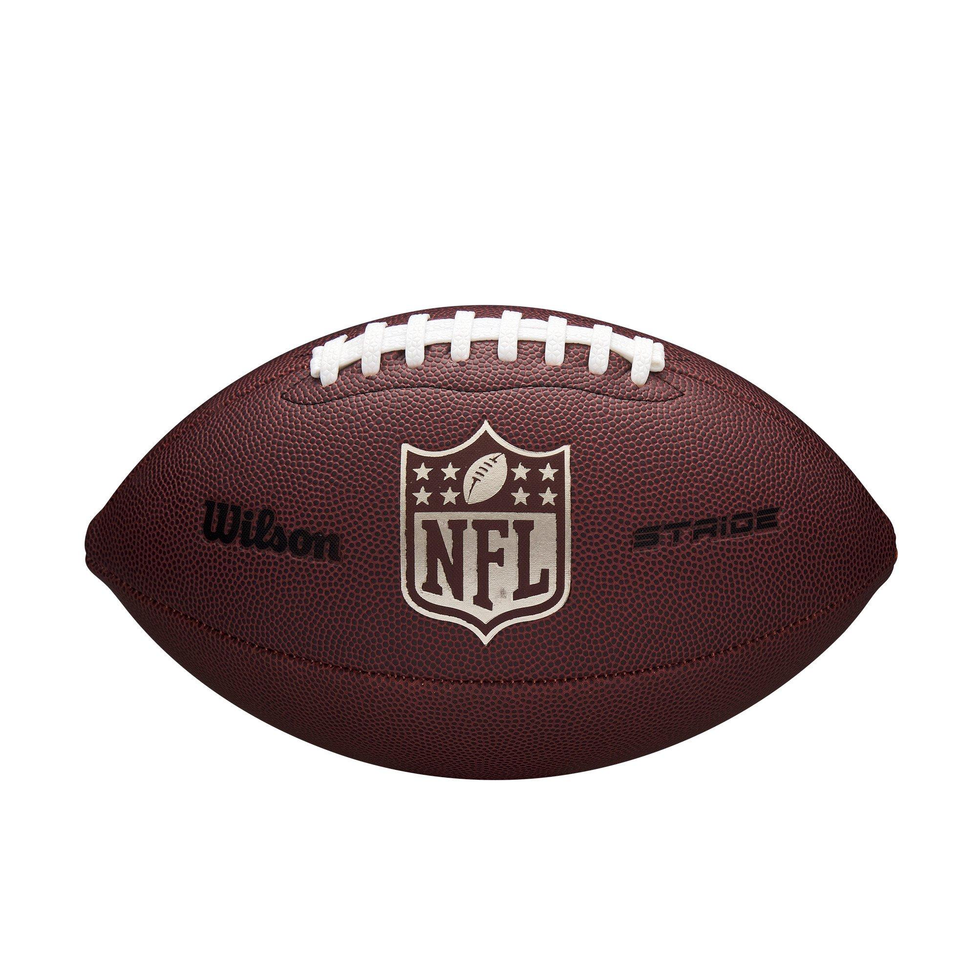 Wilson Kids' NFL Stride Pee Wee Football-Brown - BROWN Thumbnail View 1