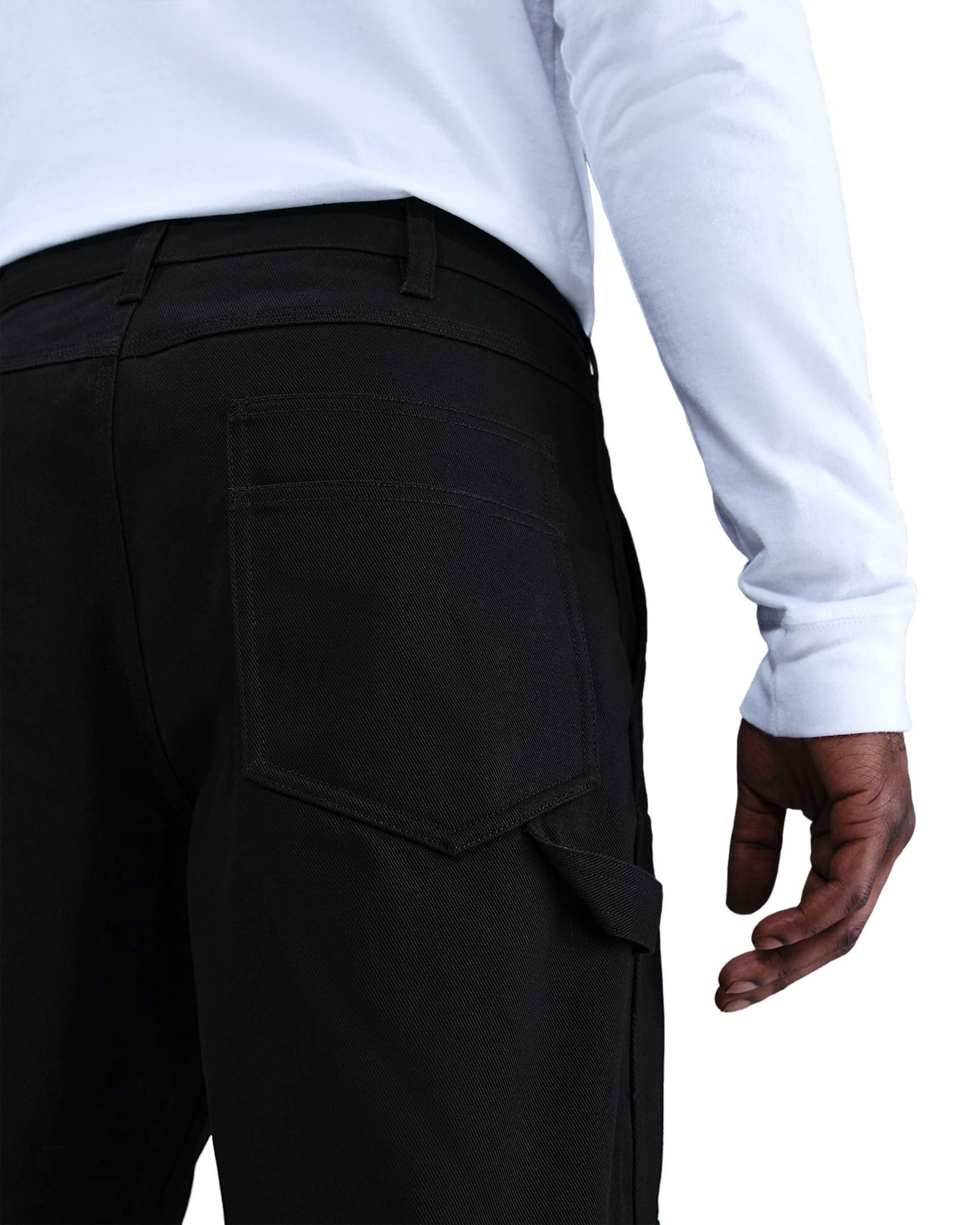 Nike Men's Life Painters Pants - Black - BLACK Thumbnail View 4