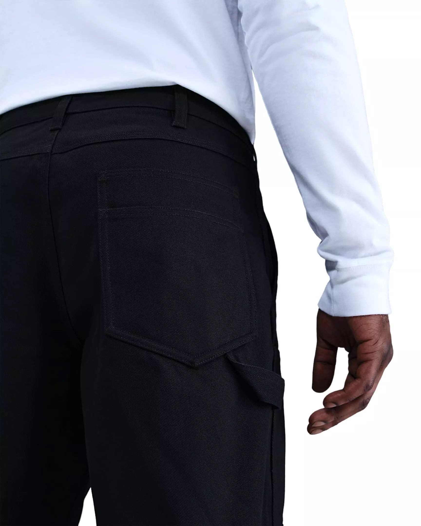 Nike Men's Life Painters Pants - Black - BLACK