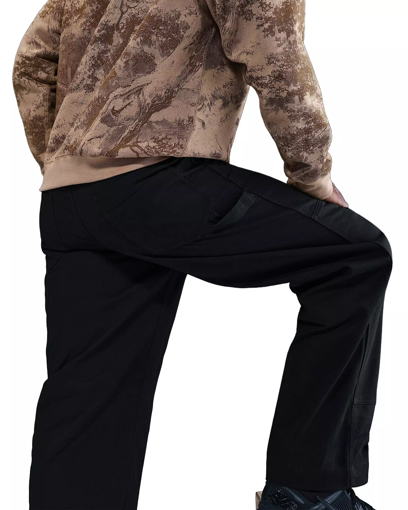 Nike Men's Life Painters Pants - Black - BLACK