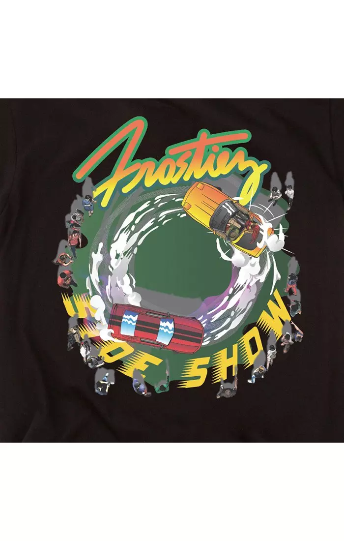 Frostiez Men's Side Show Short Sleeve T-Shirt - Black - BLACK