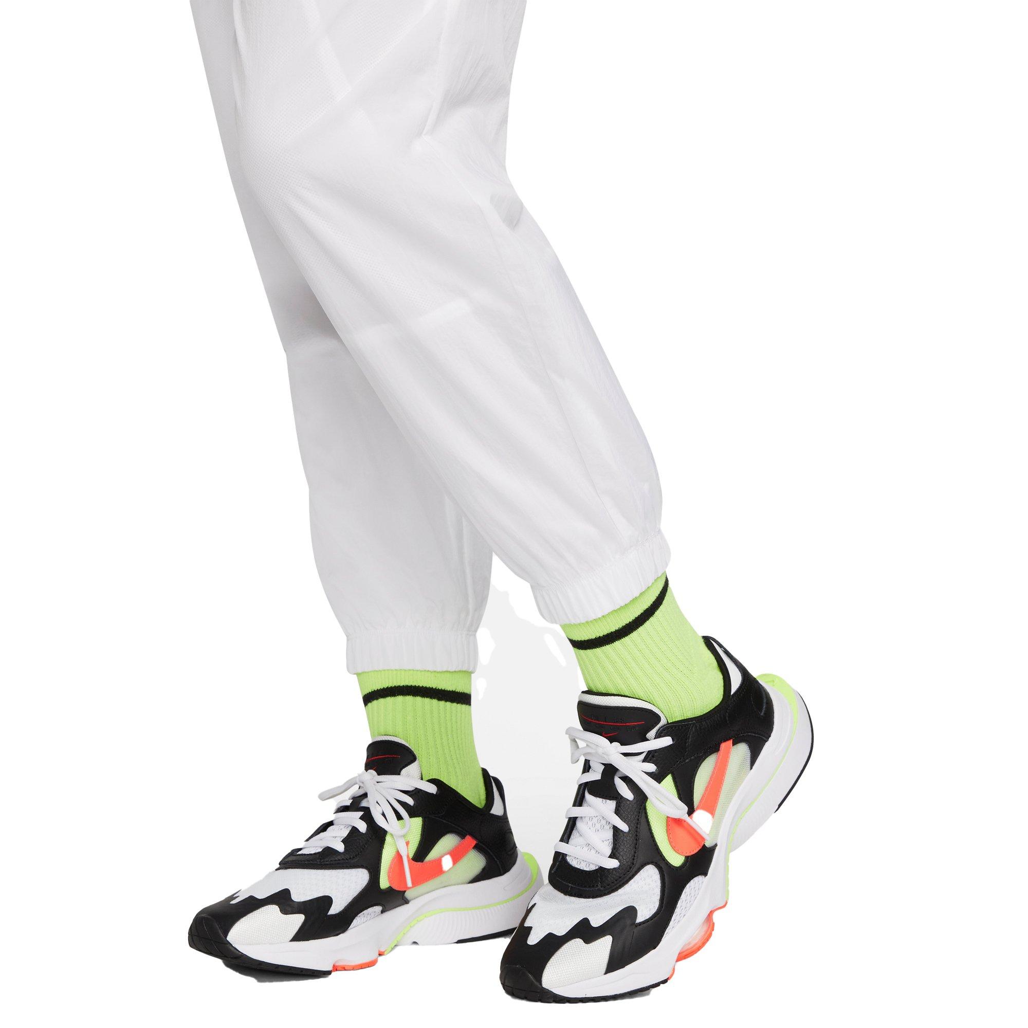 Nike Women's Sportswear Essential Easy Woven Mid-Rise Pants - BLACK Thumbnail View 5