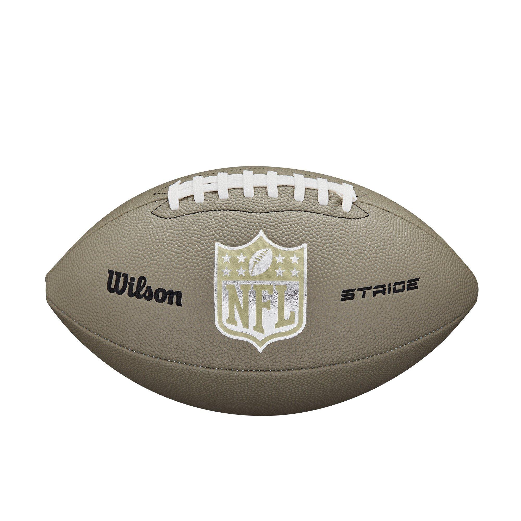 Wilson Kids' NFL Stride Junior Football-Green