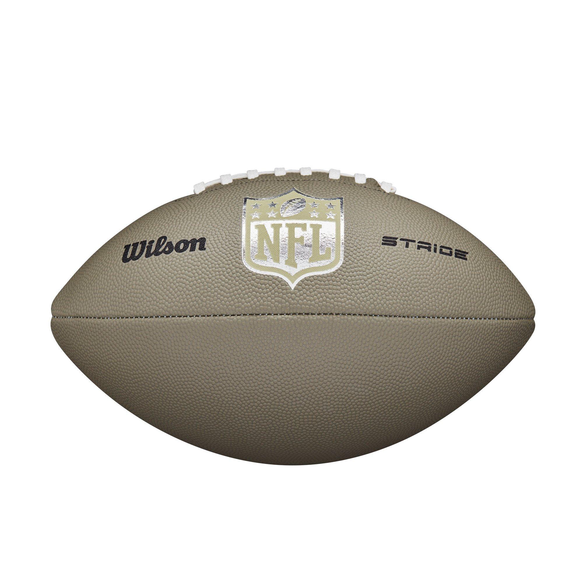 Wilson Kids' NFL Stride Junior Football-Green
