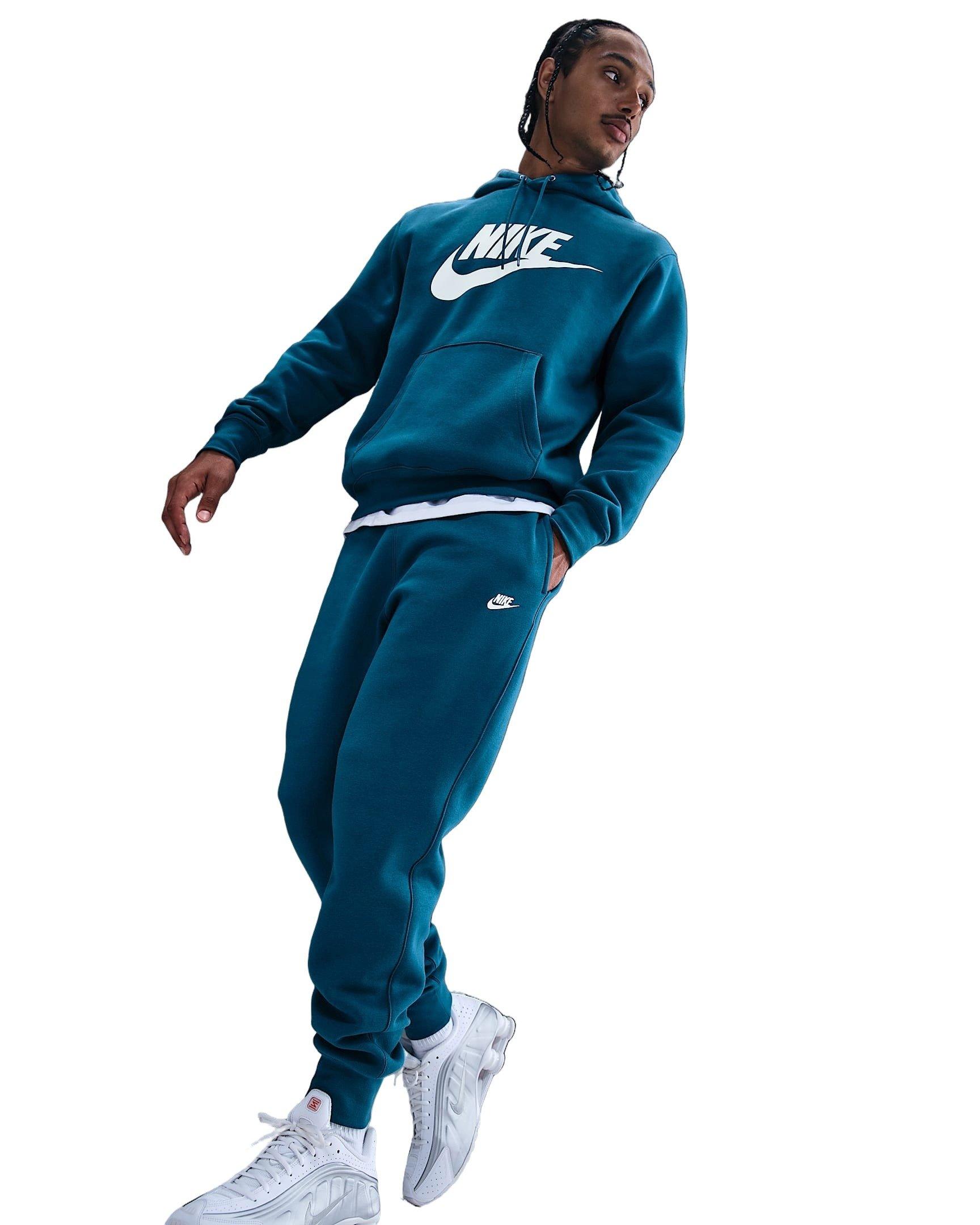 Nike Men's Club Joggers - BLUE Thumbnail View 5