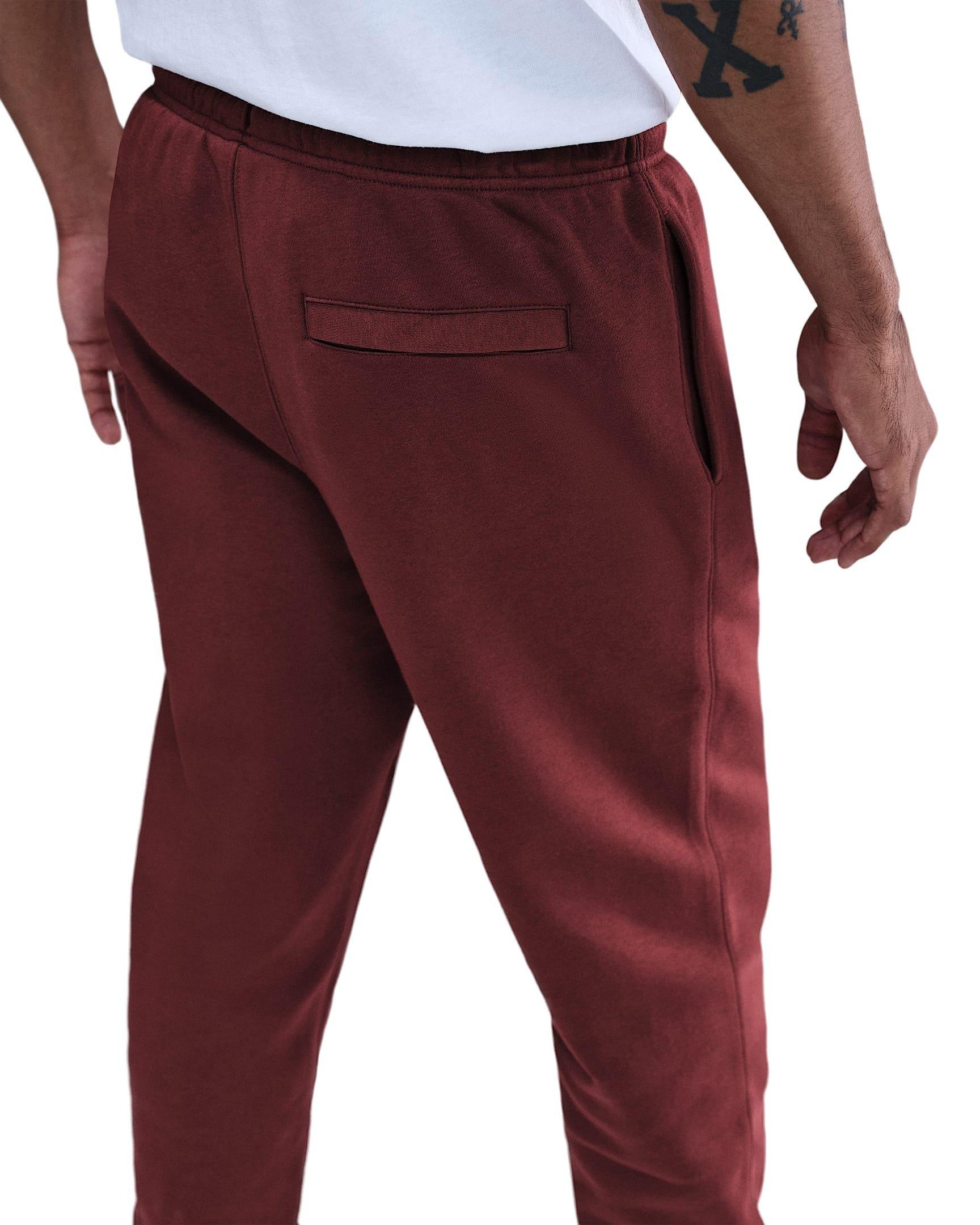 Nike Men's Club Joggers - RED Thumbnail View 4