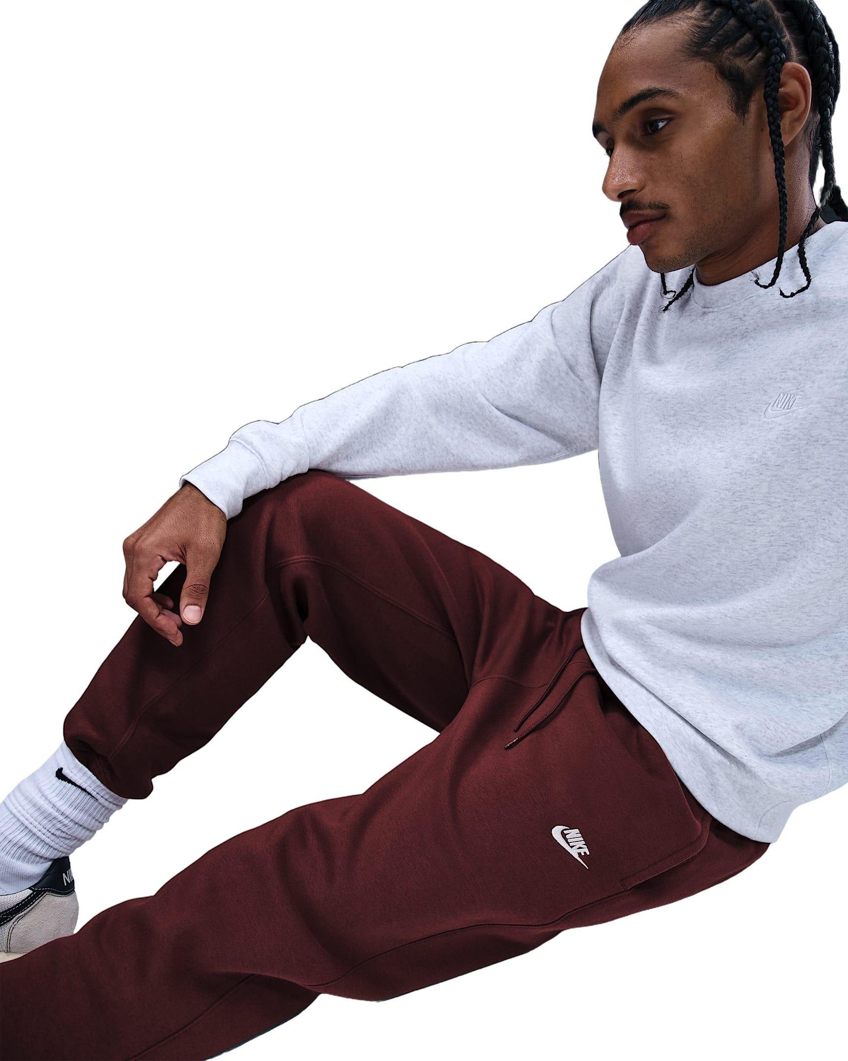 Nike Men's Club Joggers - RED Thumbnail View 5