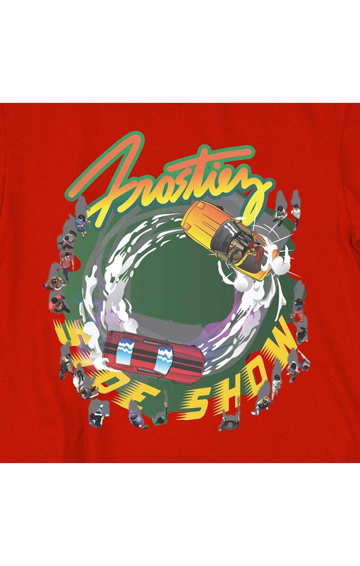 Frostiez Men's Side Show Short Sleeve T-Shirt - Red - RED