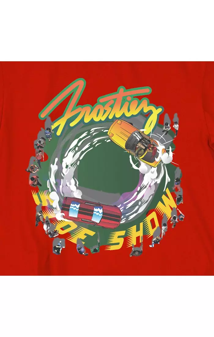 Frostiez Men's Side Show Short Sleeve T-Shirt - Red - RED