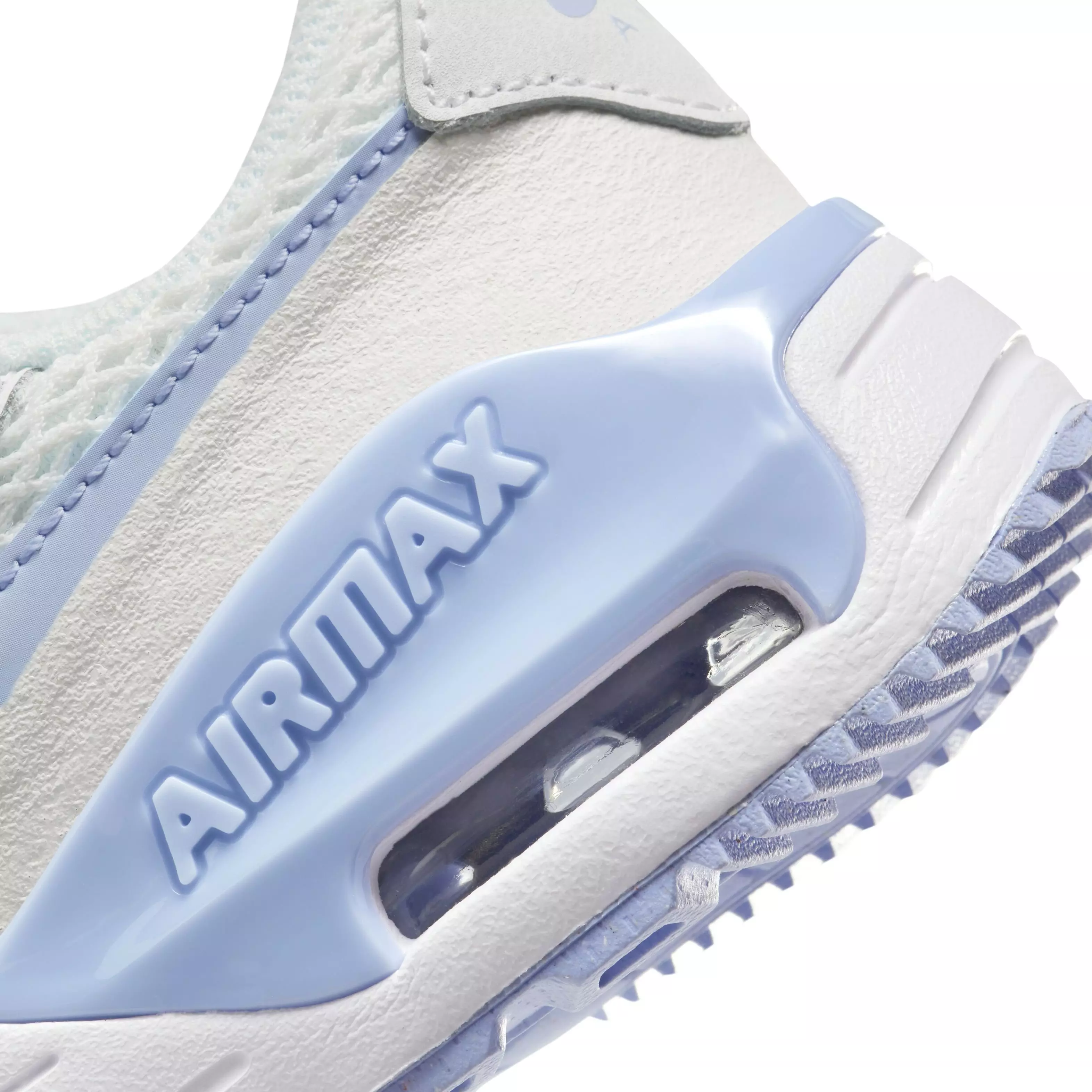 Nike Air Max SYSTM "Summit White/Cobalt Bliss/White" Preschool Girls' Shoe - WHITE/COBALT/WHITE