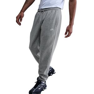 Nike Men's Club Cuffed Brushed Fleece Pants - Grey