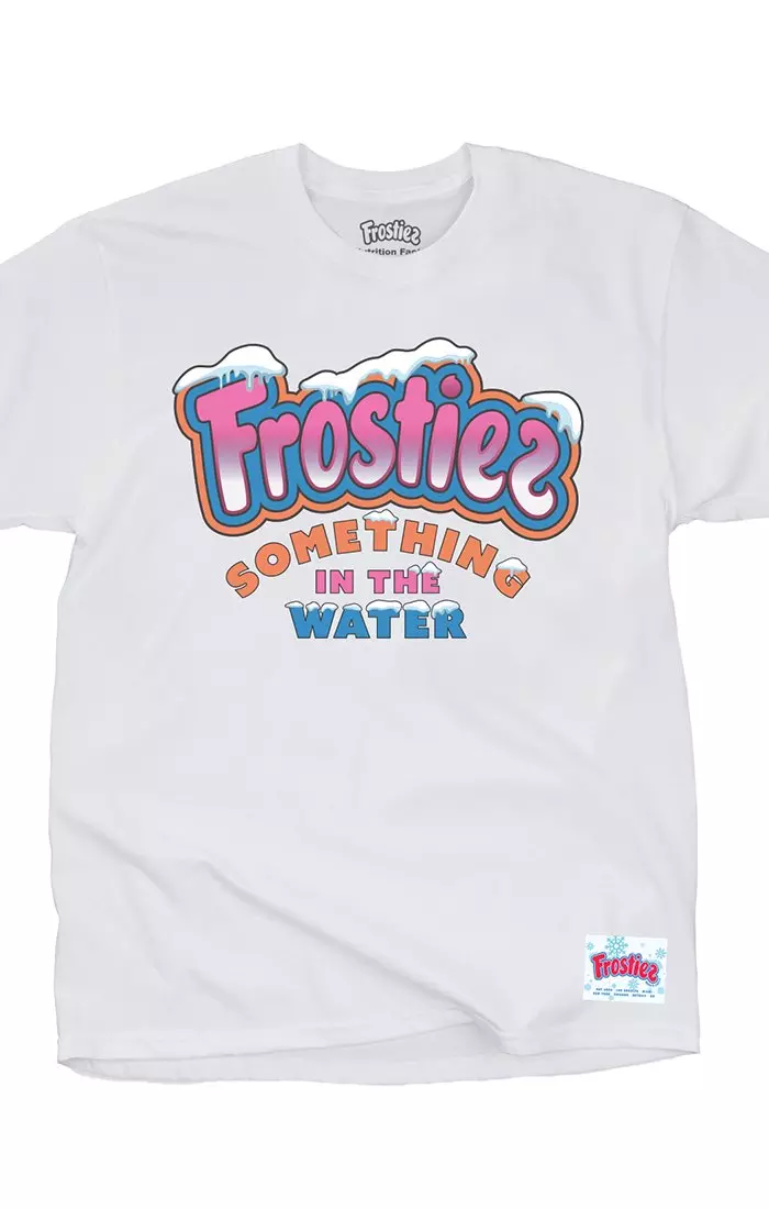 Frostiez Men's Beamed Up Short Sleeve T-Shirt - White - WHITE