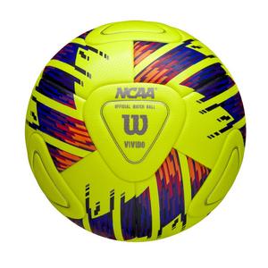 Wilson NCAA Vivido Soccer Ball-Optic Yellow