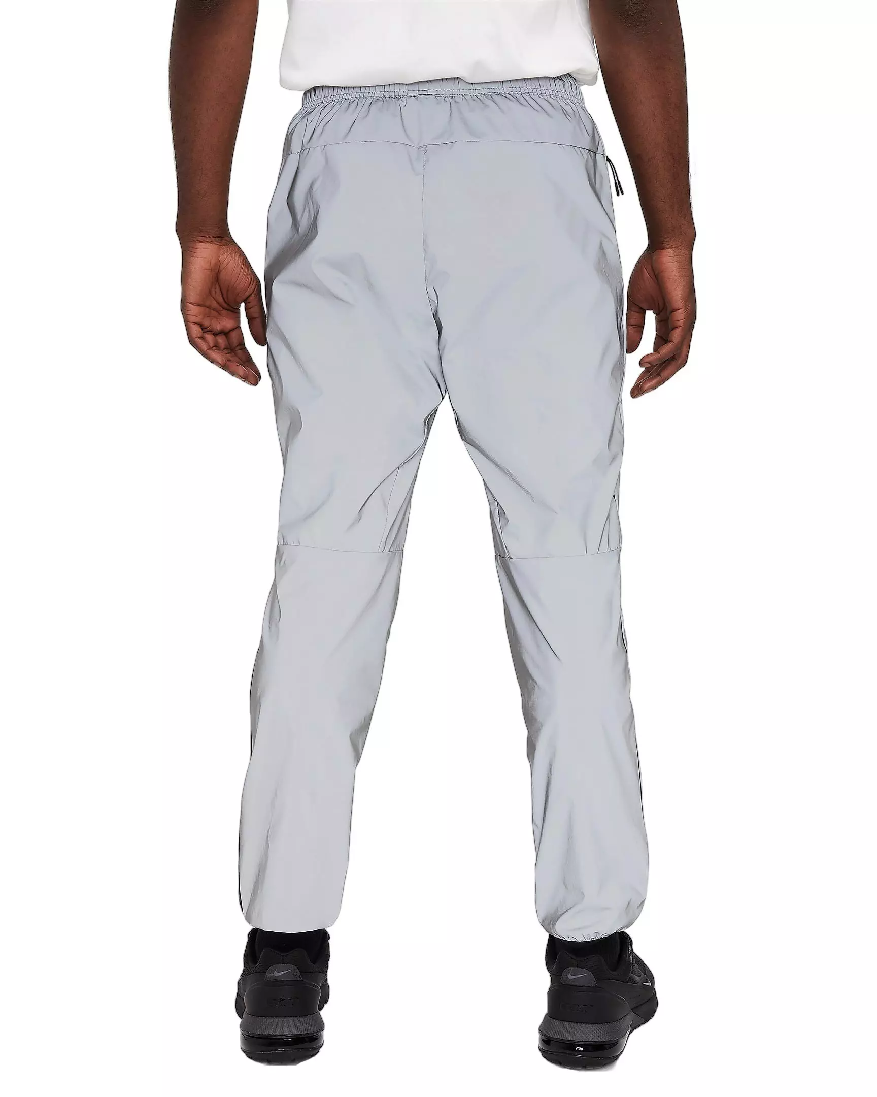 Nike Men's Tech Woven Reflective Design Pants - Grey - GREY