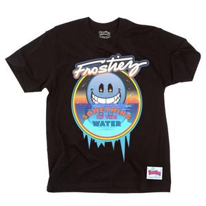 Frostiez Men's Frost Face Short Sleeve T-Shirt - Black - BLACK