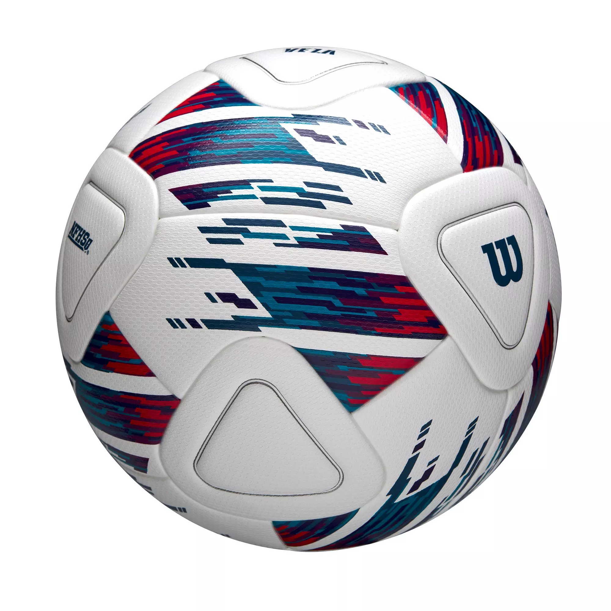 Wilson NCAA Veza Soccer Ball-White/Blue/Purple - WHITE/BLUE/PURPLE