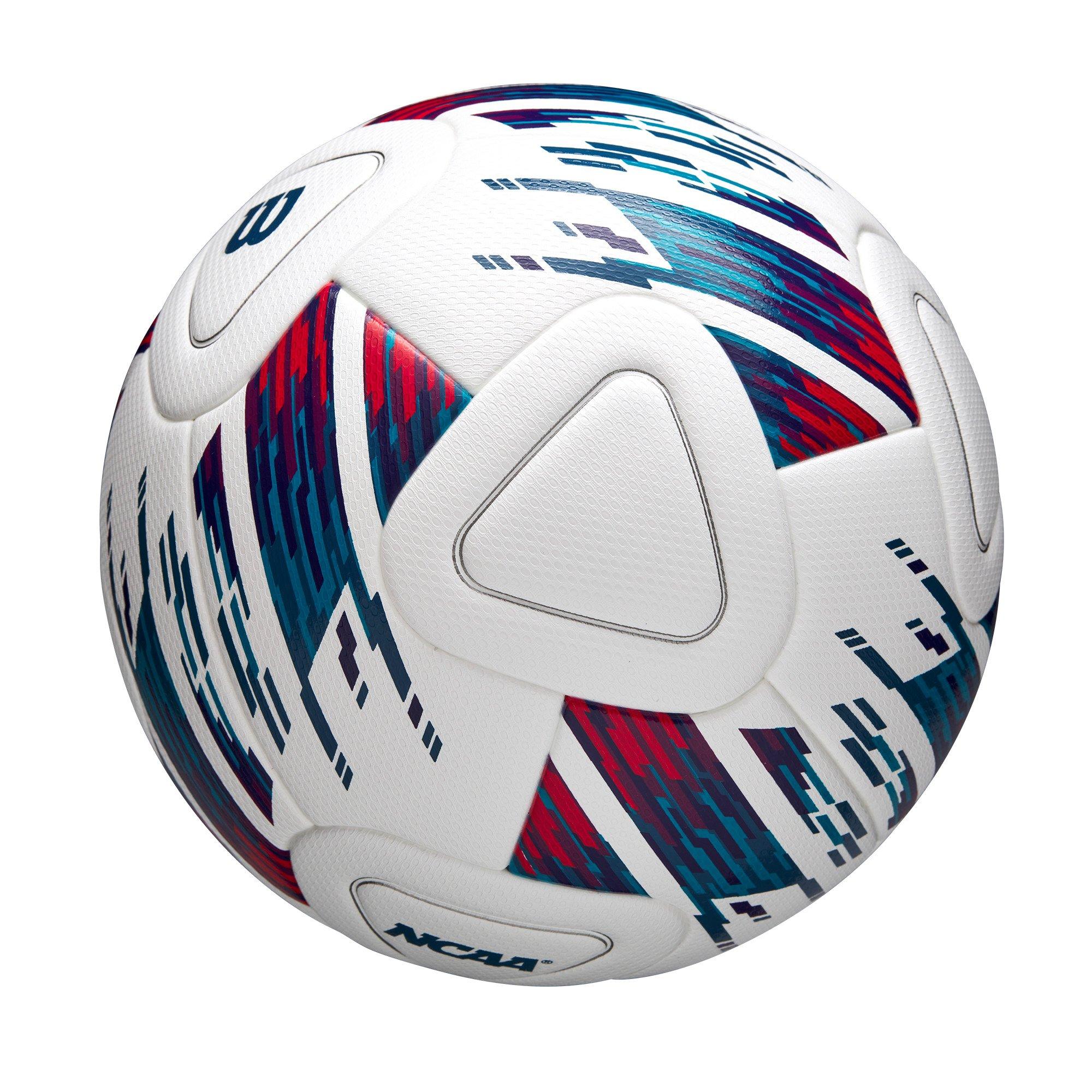 Wilson NCAA Veza Soccer Ball-White/Blue/Purple