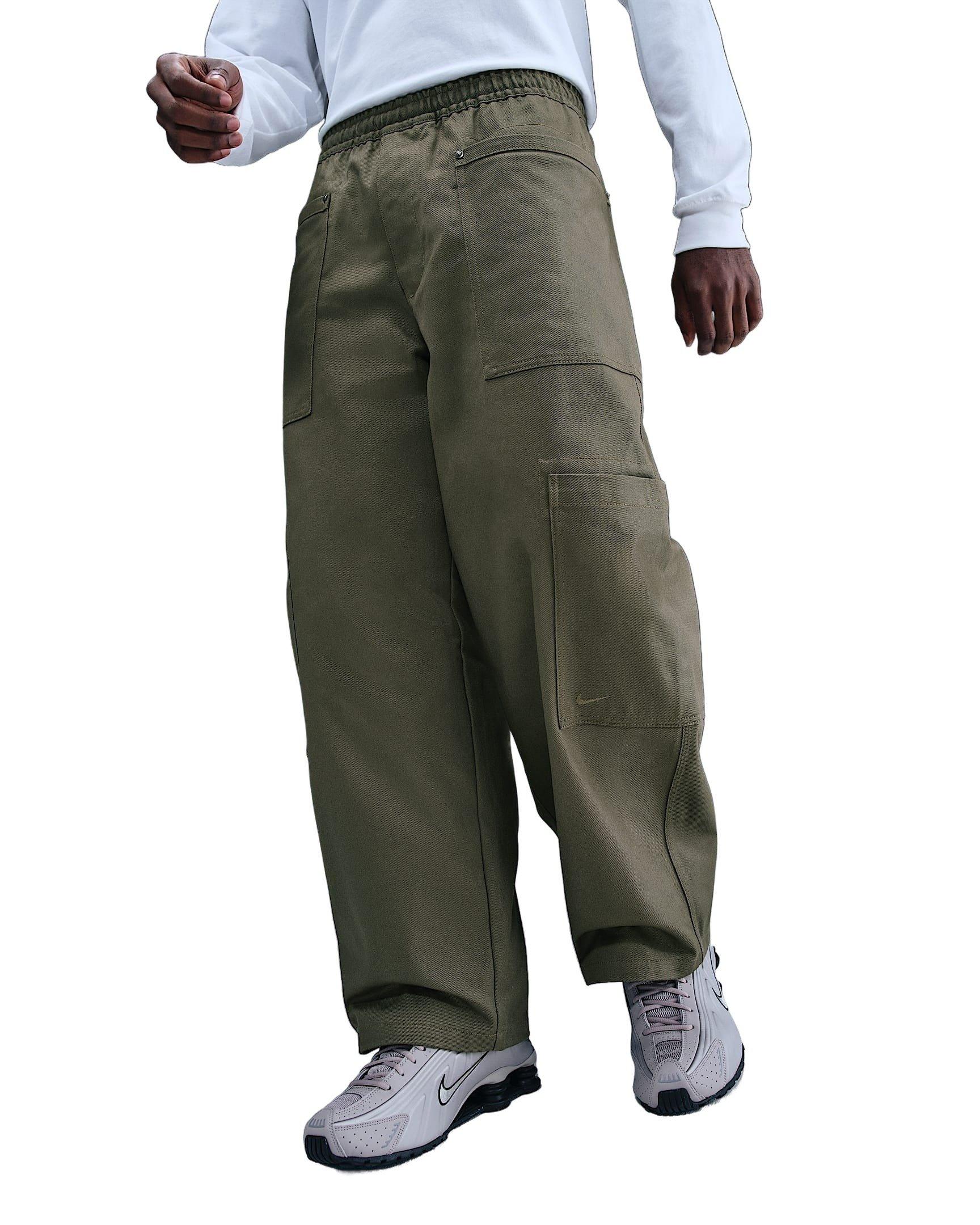 Nike Men's Life Utility Pants - Green - GREEN Thumbnail View 3