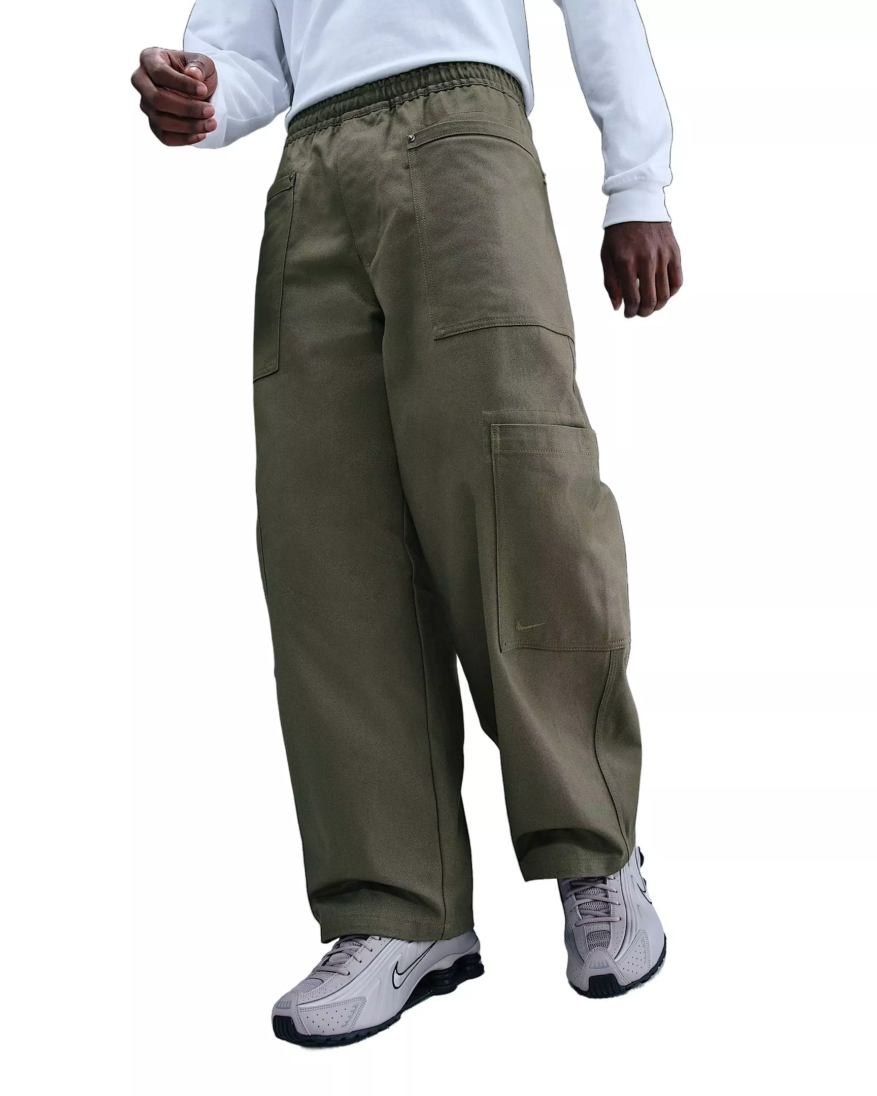 Nike Men's Life Utility Pants - Green - GREEN