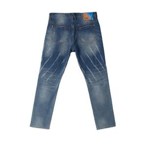 Frostiez Men's Throttle Dark Blue Wash Relaxed Fit Denim Jeans - BLUE