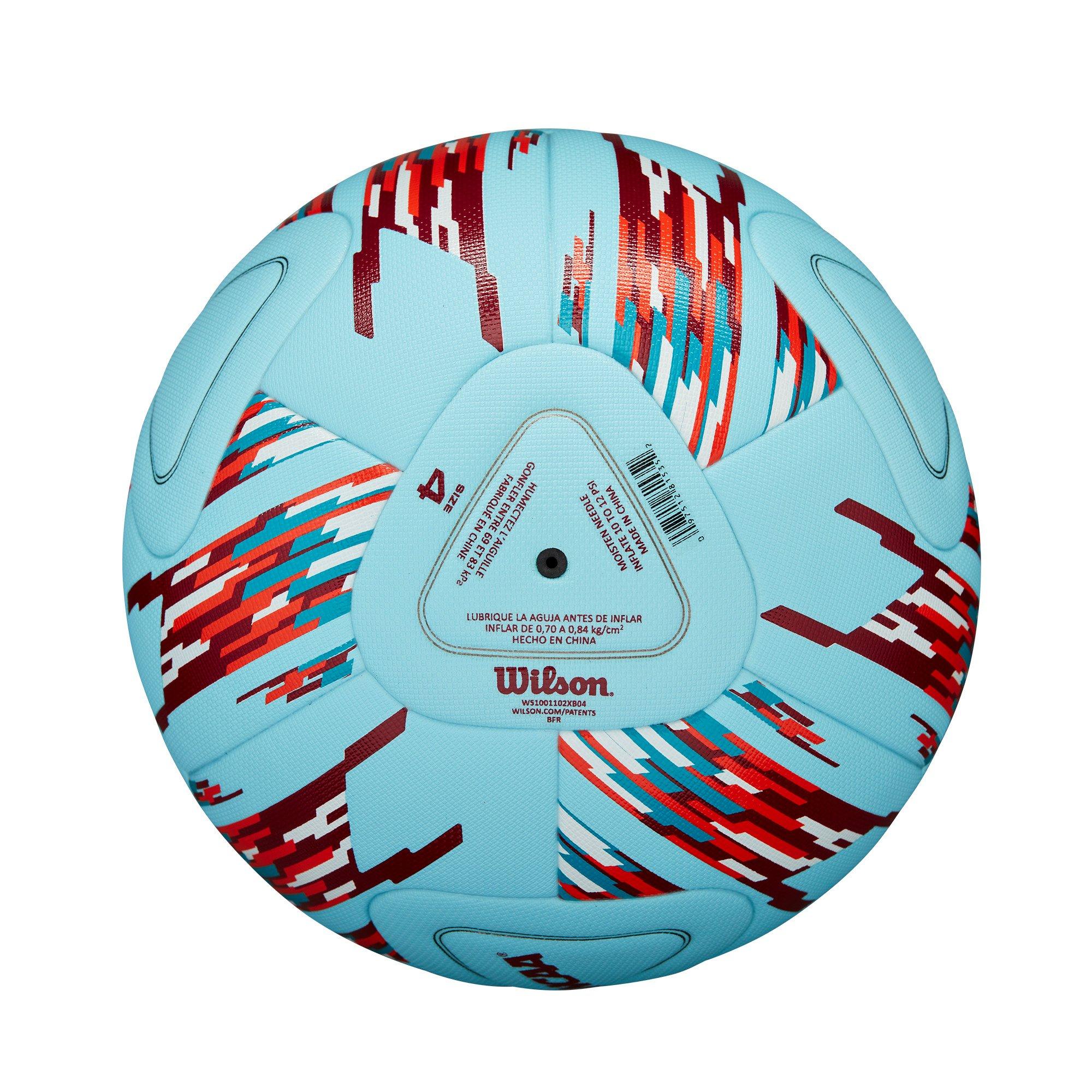 Wilson NCAA Vanquish 5 Soccer Blue/Red/Purple Ball
