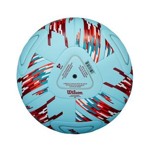 Wilson NCAA Vanquish 5 Soccer Ball-Blue/Red/Purple