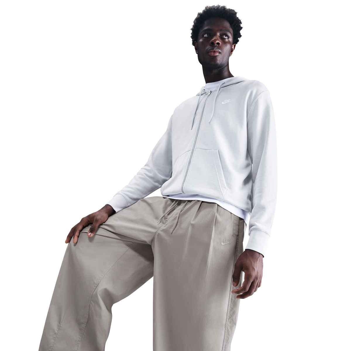 Nike Men's Club Balloon Pants - GREY Thumbnail View 4