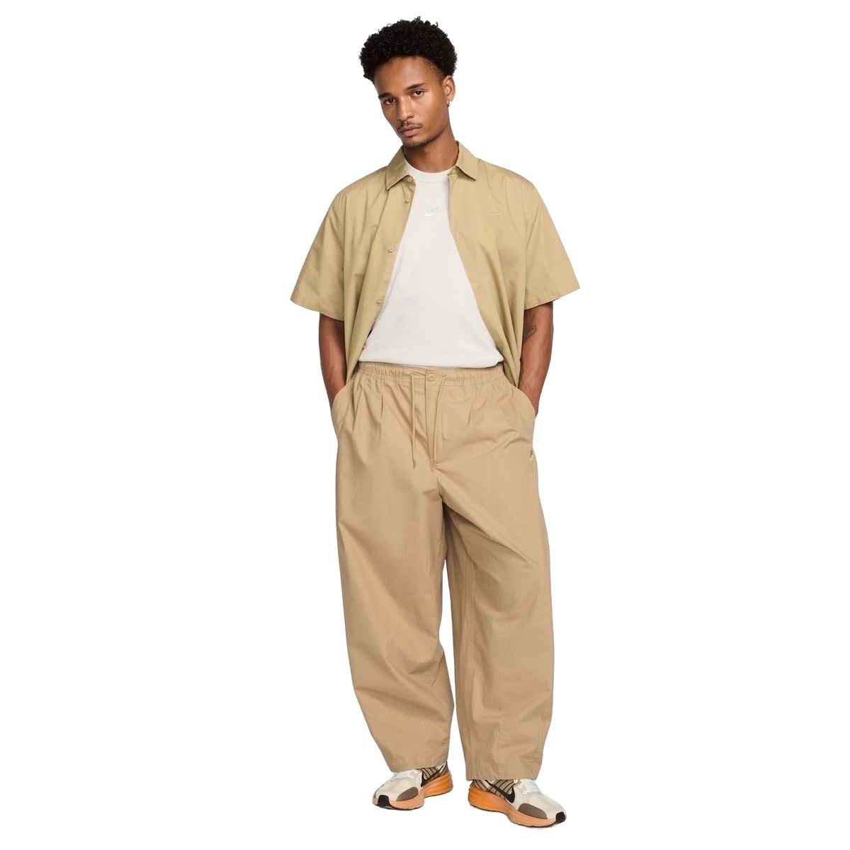 Nike Men's Club Balloon Pants - BROWN Thumbnail View 6