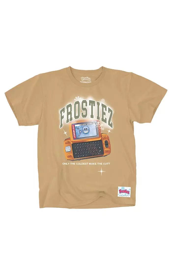 Frostiez Men's Hiptop Short Sleeve T-Shirt - Sand - SAND