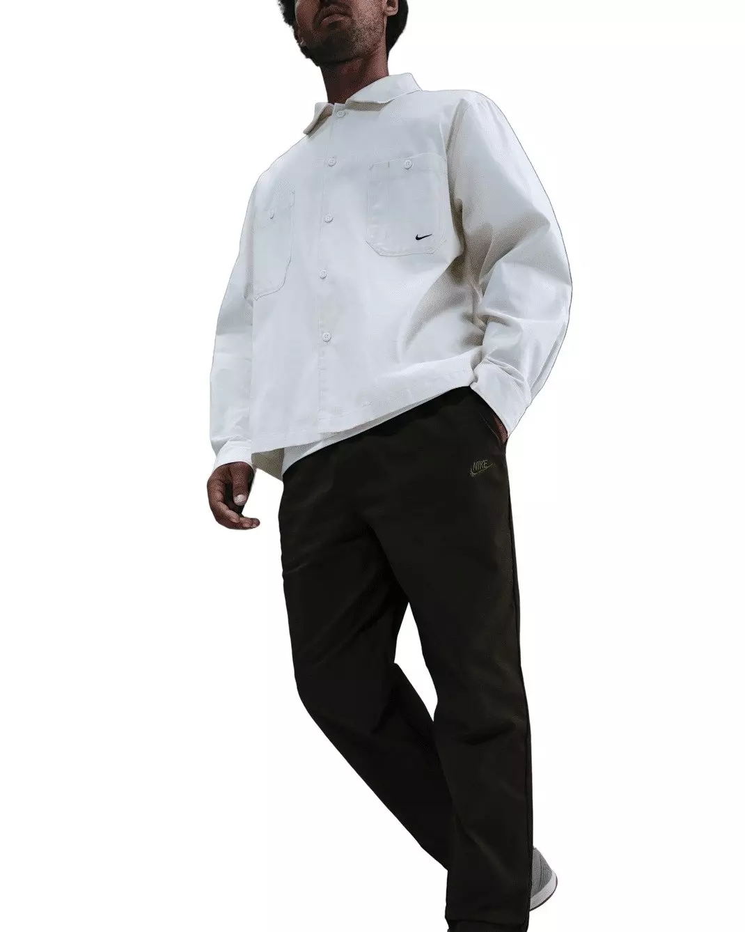 Nike Men's Club Woven Tapered Pants - Green - GREEN