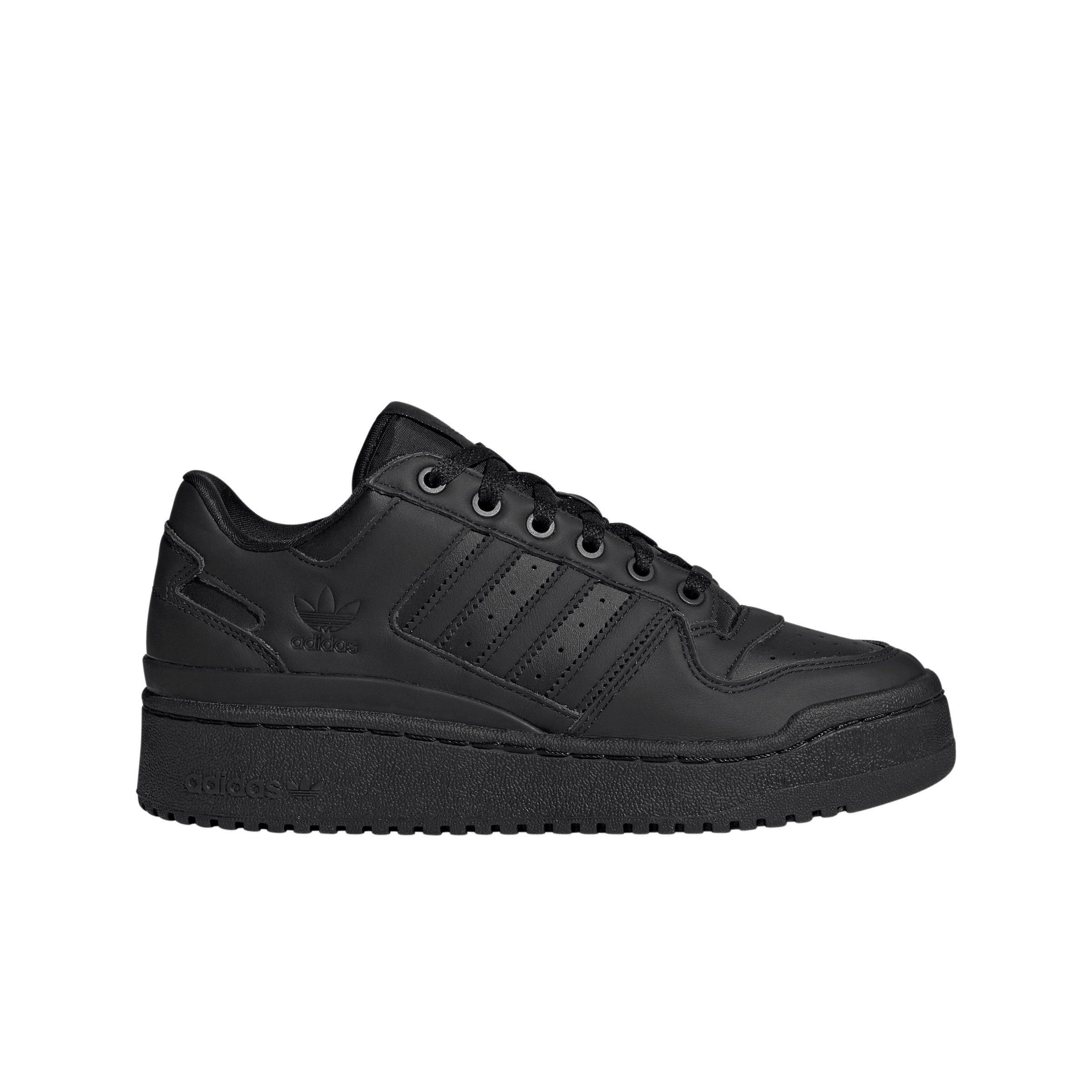adidas Forum Bold Stripes "Core Black/Core Black/Ftwr White" Women's Shoe - BLACK/BLACK/WHITE Thumbnail View 1
