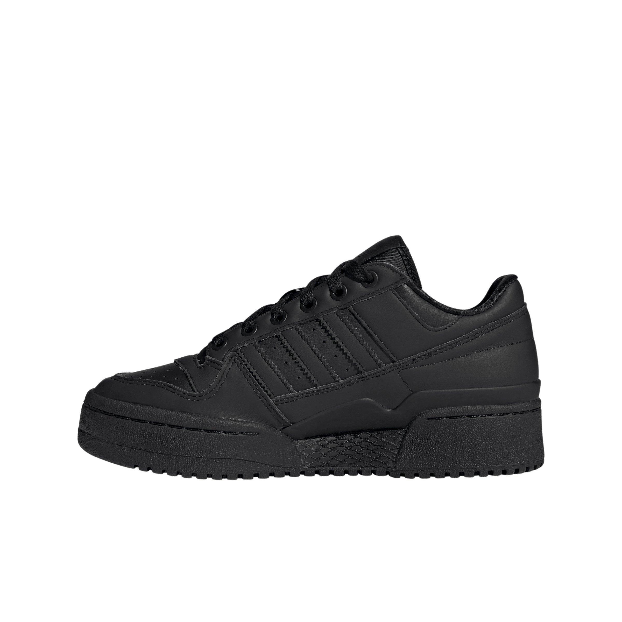 adidas Forum Bold Stripes "Core Black/Core Black/Ftwr White" Women's Shoe - BLACK/BLACK/WHITE Thumbnail View 2