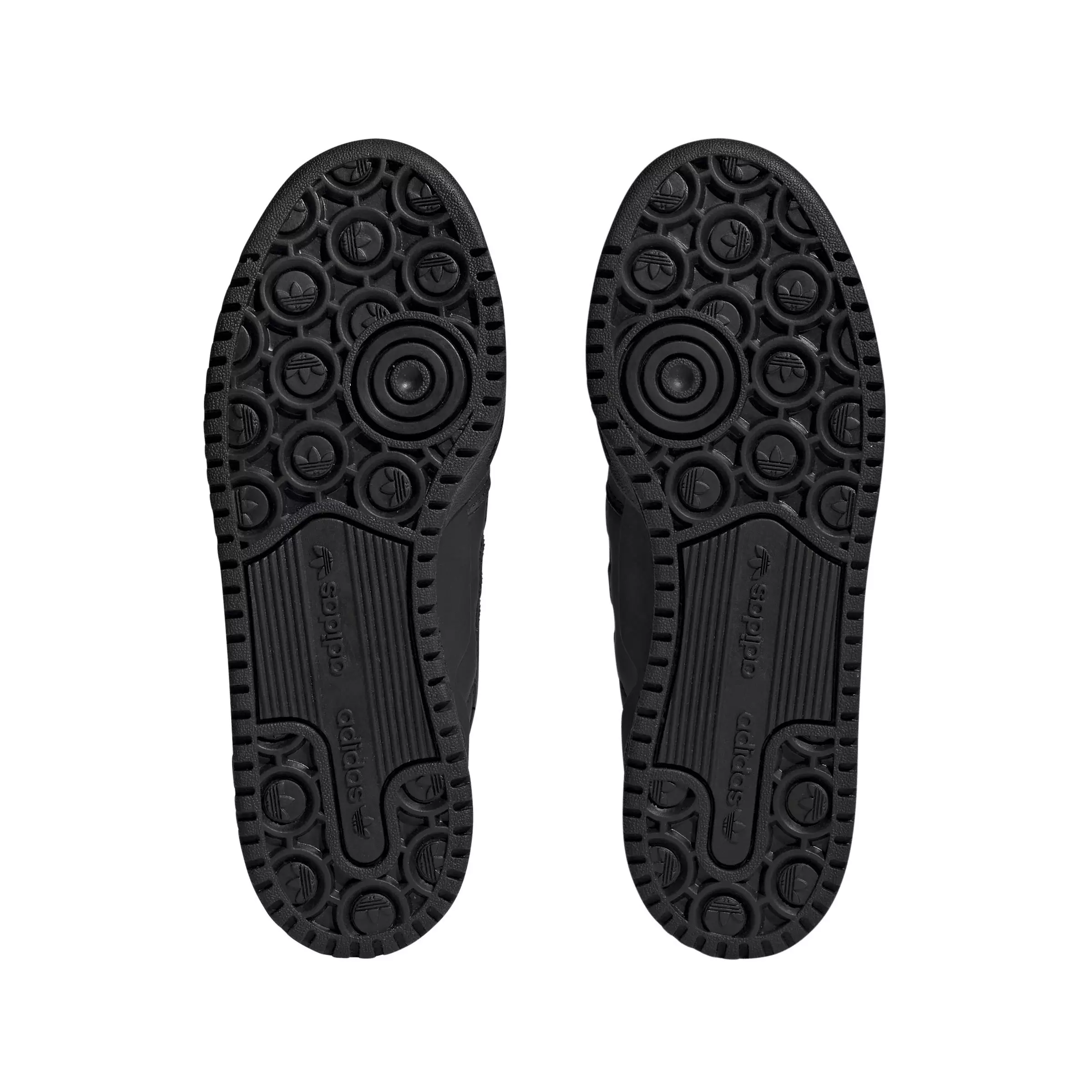 adidas Forum Bold Stripes "Core Black/Core Black/Ftwr White" Women's Shoe - BLACK/BLACK/WHITE