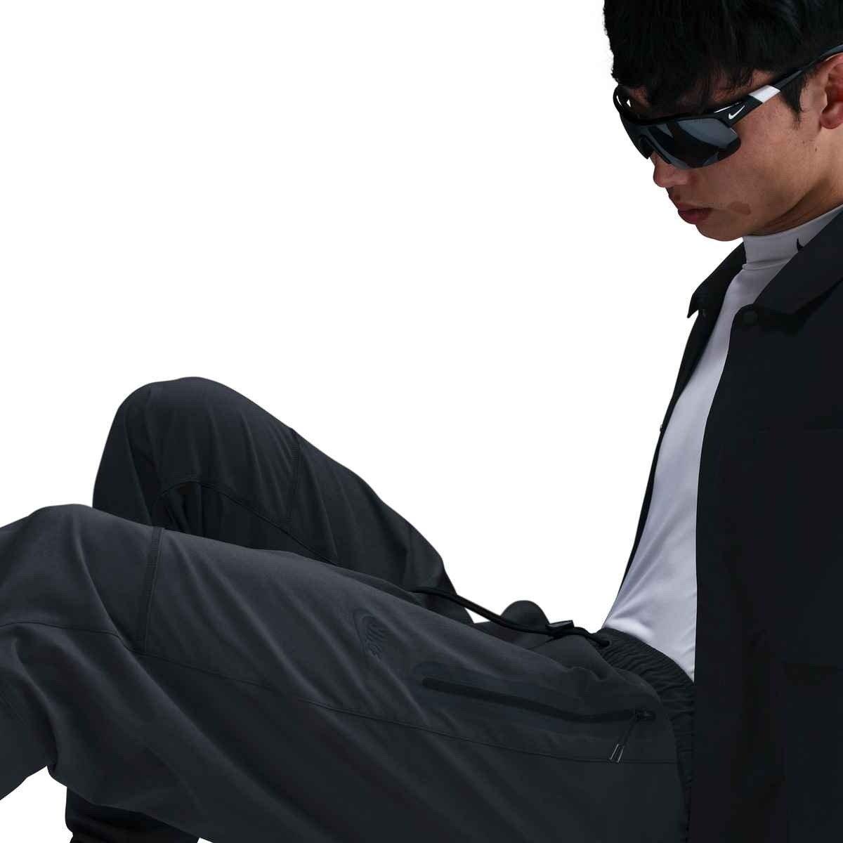 Nike Men's Tech Woven Pants - GREY Thumbnail View 5