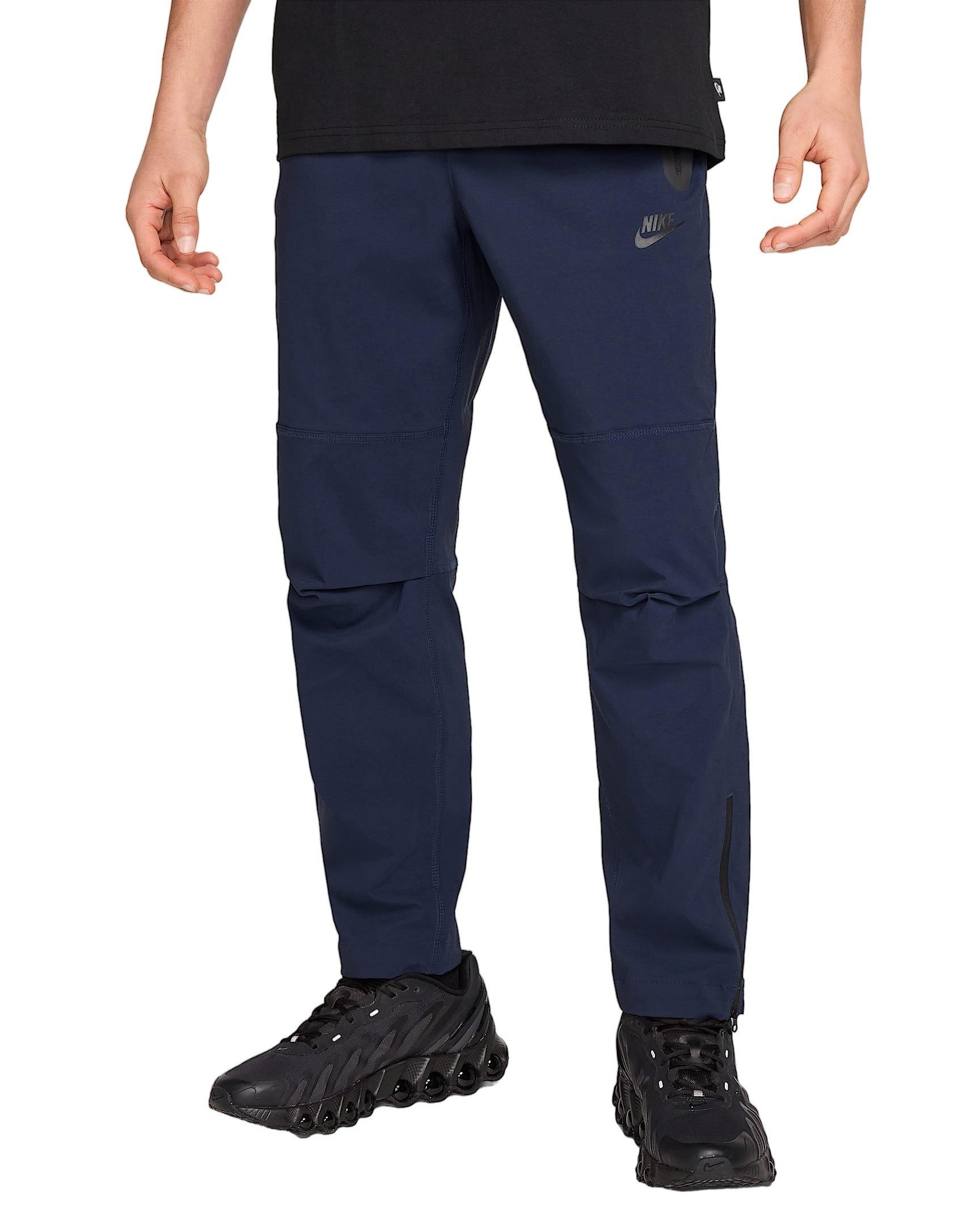 Nike Men's Tech Woven Pants - BLUE Thumbnail View 1