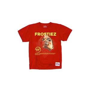 Frostiez Men's Thousand Diamonds Short Sleeve T-Shirt - Red - RED
