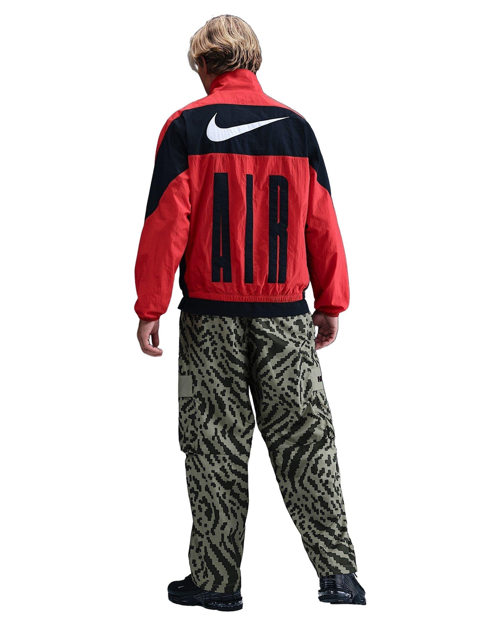 Nike Men's Air Woven Cargo Pants - Green - GREEN Thumbnail View 6