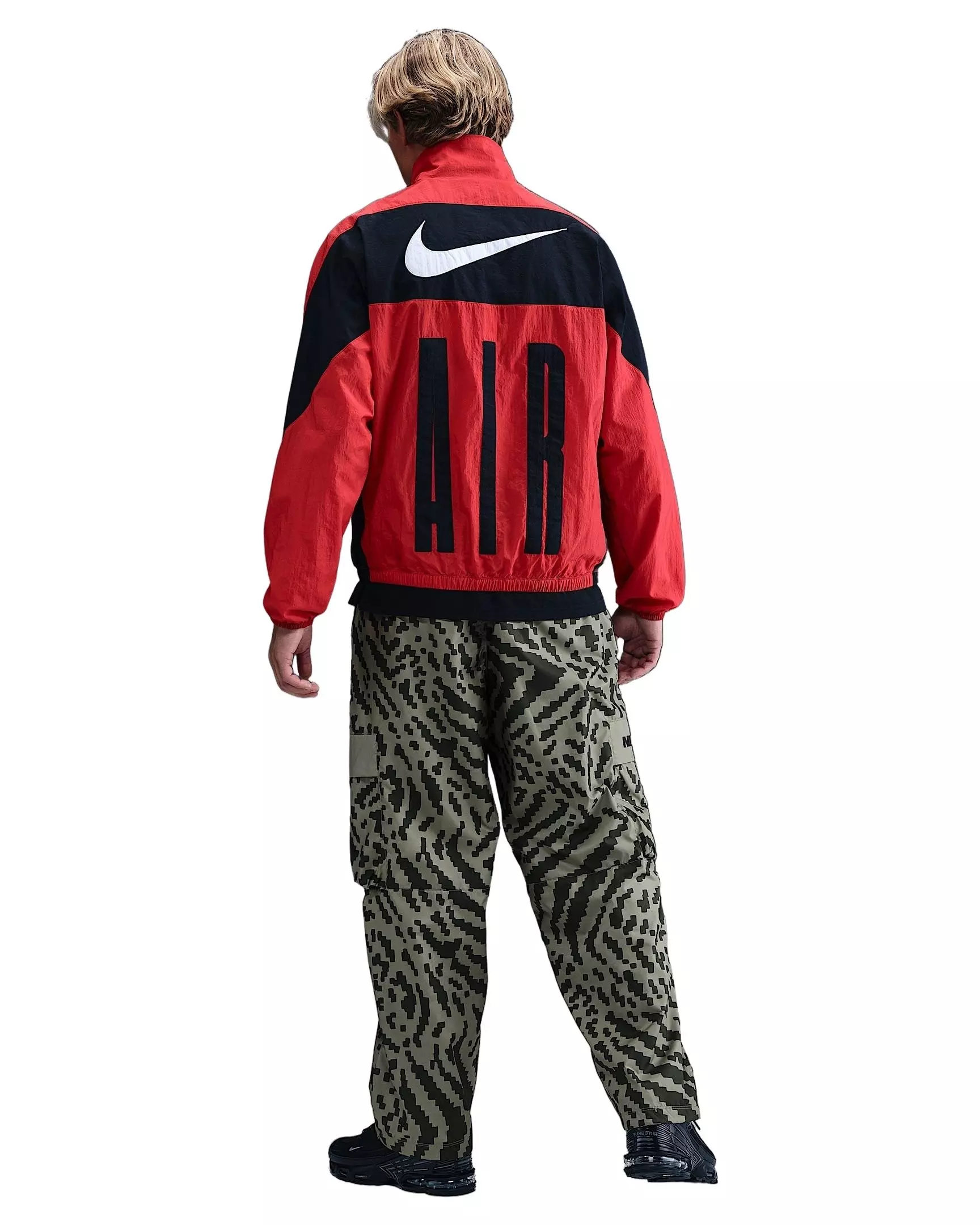 Nike Men's Air Woven Cargo Pants - Green - GREEN