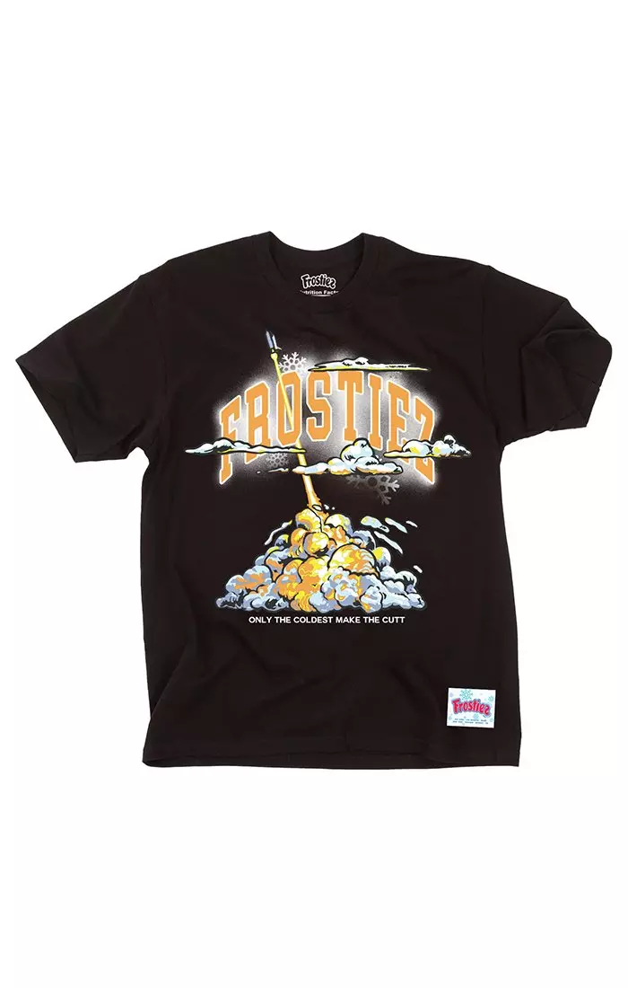 Frostiez Men's Blast Off Short Sleeve T-Shirt - Black - BLACK